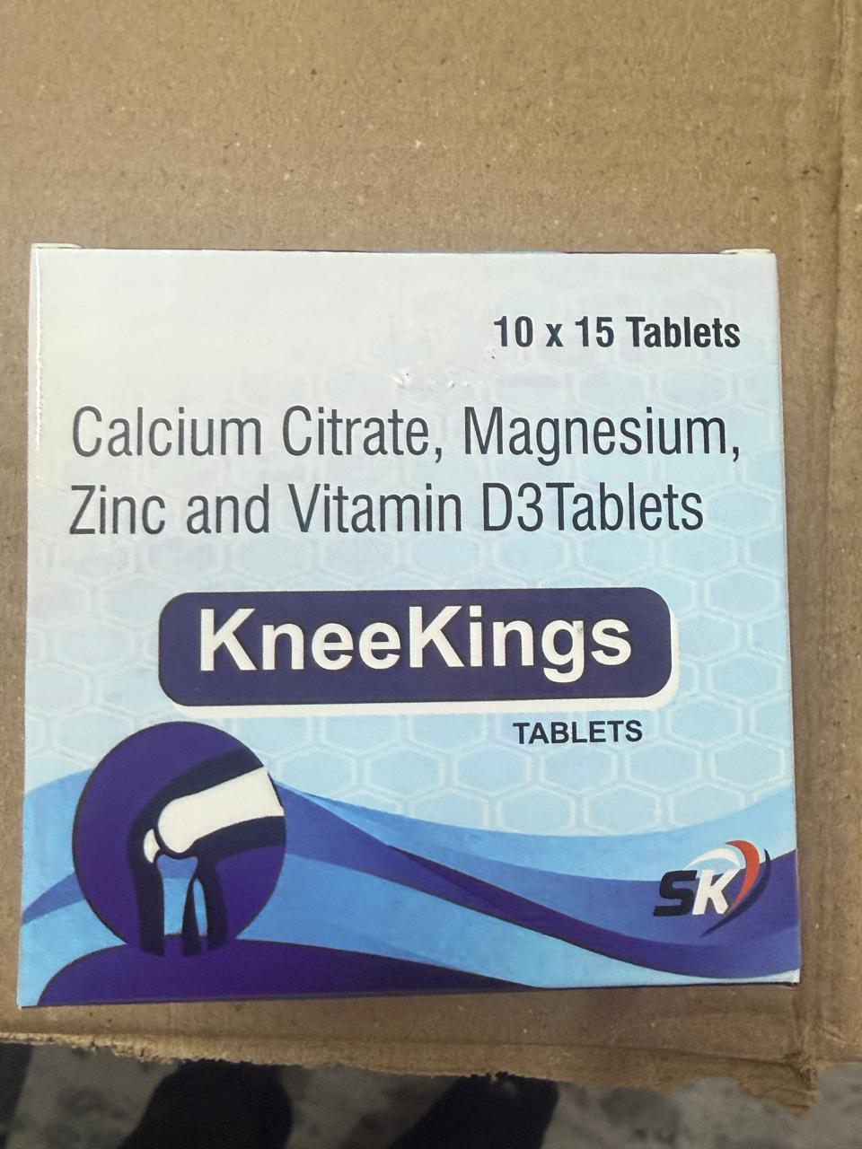 KneeKings tablets carton